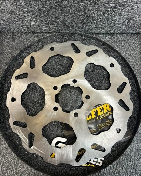 Galfer wave rear rotor for dyna - Image 3