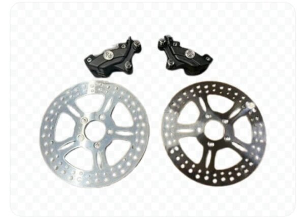 11.8” front brake set up