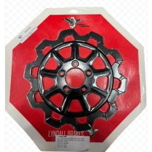 Lyndall 11.5 black bow tie cut 9spoke rotor