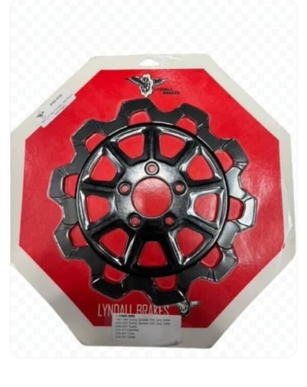 Lyndall 11.5 black bow tie cut 9spoke rotor