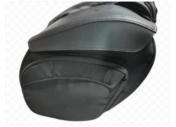 Retro Series V3 Dyna Saddlebags - Ballistic nylon  off 2012 Streetbob - Image 2