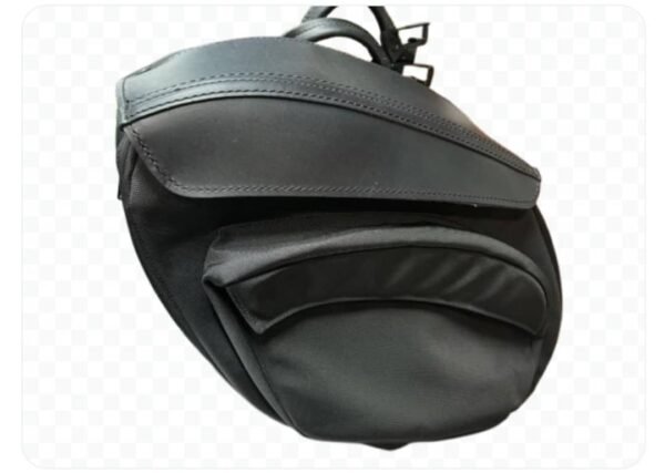 Retro Series V3 Dyna Saddlebags - Ballistic nylon  off 2012 Streetbob - Image 3