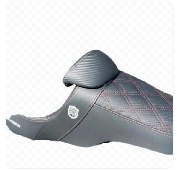 Brand new saddlemen seat with red stitching - Image 3
