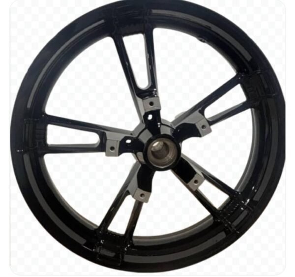 Freshly Powder Coated Front Wheel for 2015 and Up Touring Models - Image 5
