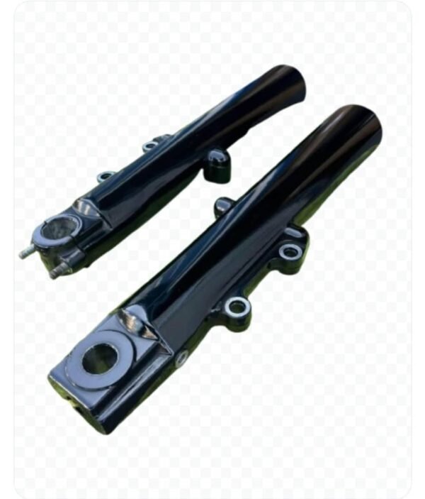 Harley-Davidson Black Fork Lowers for Touring Models - Image 6