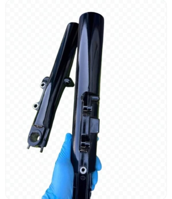 Harley-Davidson Black Fork Lowers for Touring Models - Image 2