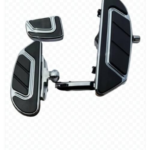 Chrome and Black Moonshots Floorboard Kits