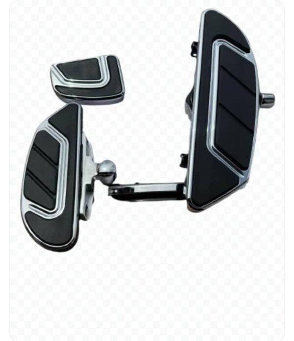 Chrome and Black Moonshots Floorboard Kits