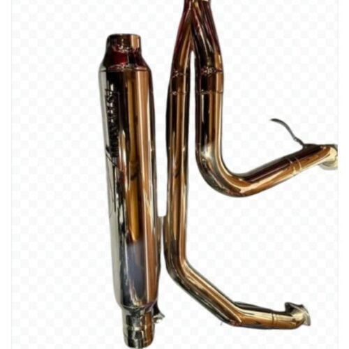 Stealth Mid-Length Fully Polished Exhaust for 2024 Street Glide