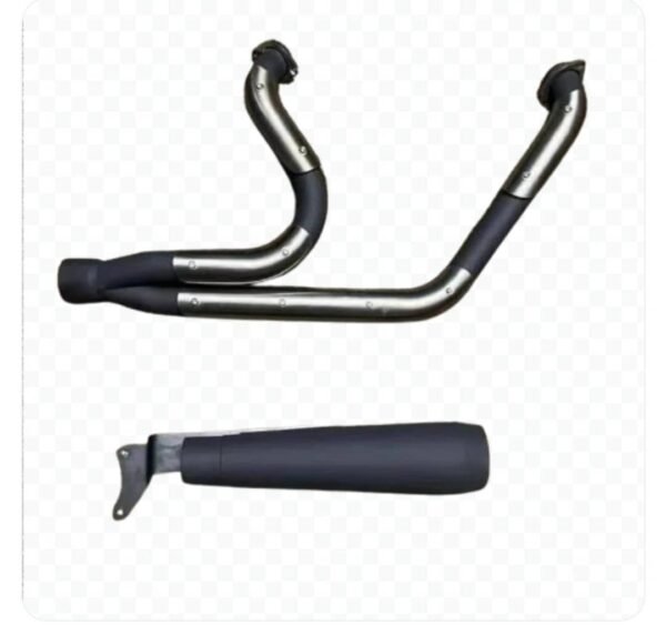 Trask 2 into 1 Exhaust for Harley M8 Baggers