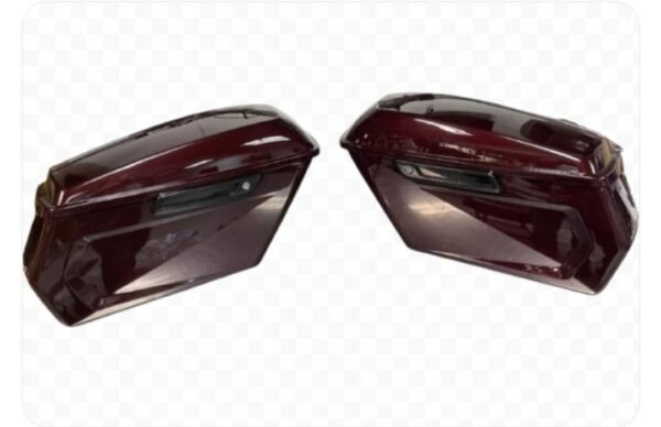 Nasty Hog Chopped Touring Bags with M8 Softail Brackets - Image 5