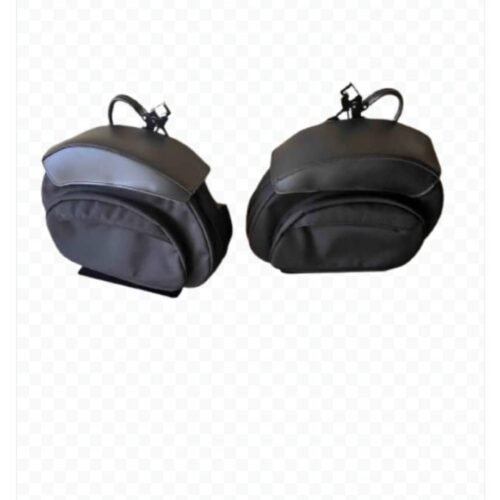 LeatherPros Retro Series V3 M8 Softail Saddlebags - Ballistic Nylon