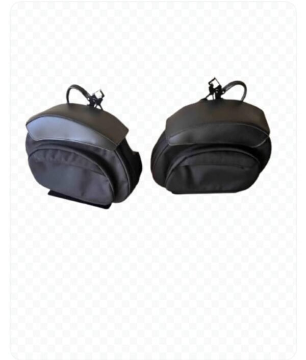 LeatherPros Retro Series V3 M8 Softail Saddlebags - Ballistic Nylon