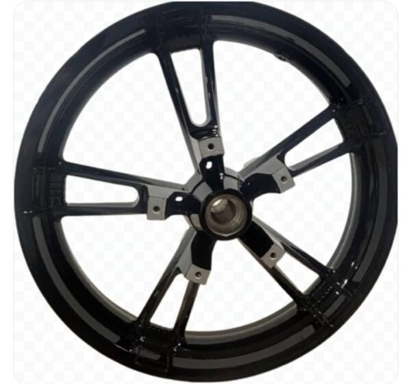 Freshly Powder Coated Front Wheel