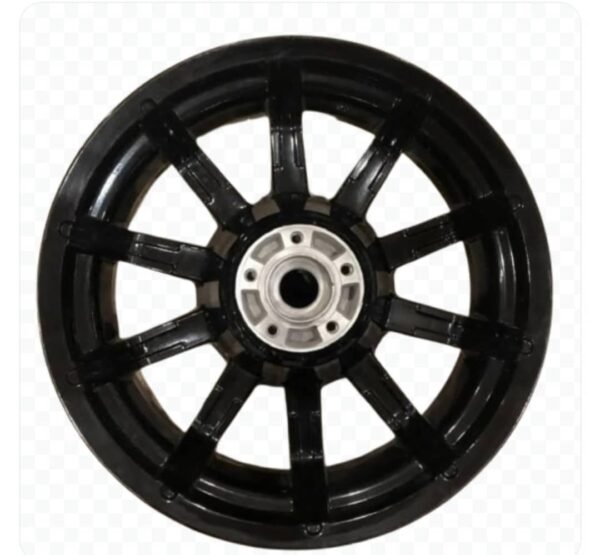 Genuine Harley Davidson Front and Rear Black Wheels - Image 5