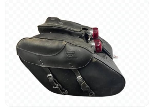 OEM Harley Dyna FXDX Leather Bags - Image 2