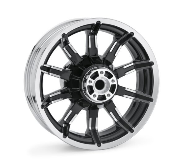 Impeller 16-inch Rear Wheel in Contrast Chrome