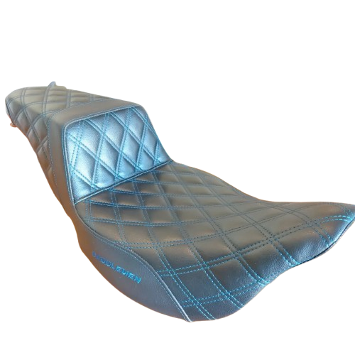 Saddleman Seat - Blue Full LS Stitch Pattern