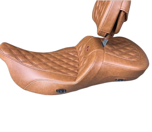 Saddleman Road Sofa Heated Seat Setup for Harley Touring