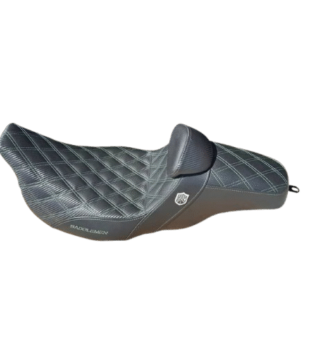 SDC Performance Gripper Saddleman Seat with Backrest (2008-2023 Harley Touring)