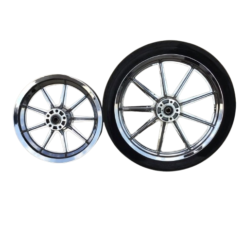 Chrome 9 Spoke Mag Wheels
