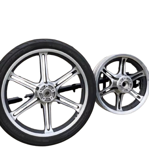 21”/16” Slotted Six Spoke Rims